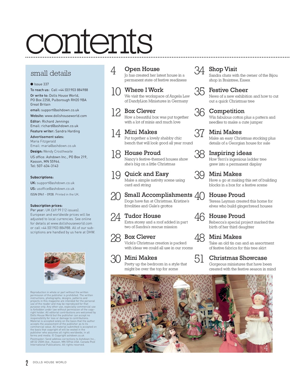 Dolls House World Preview Pages