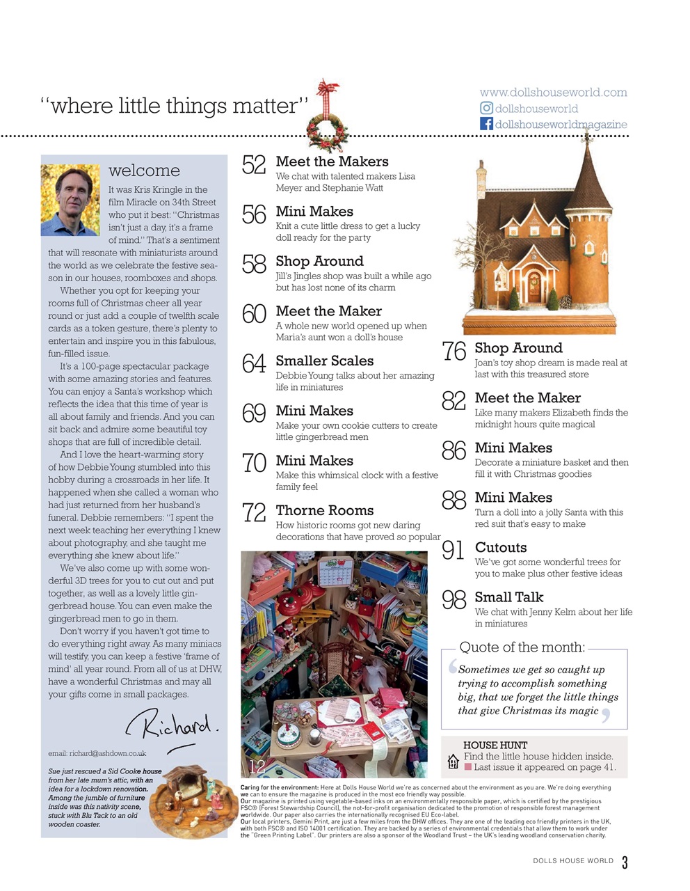 Dolls House World Preview Pages