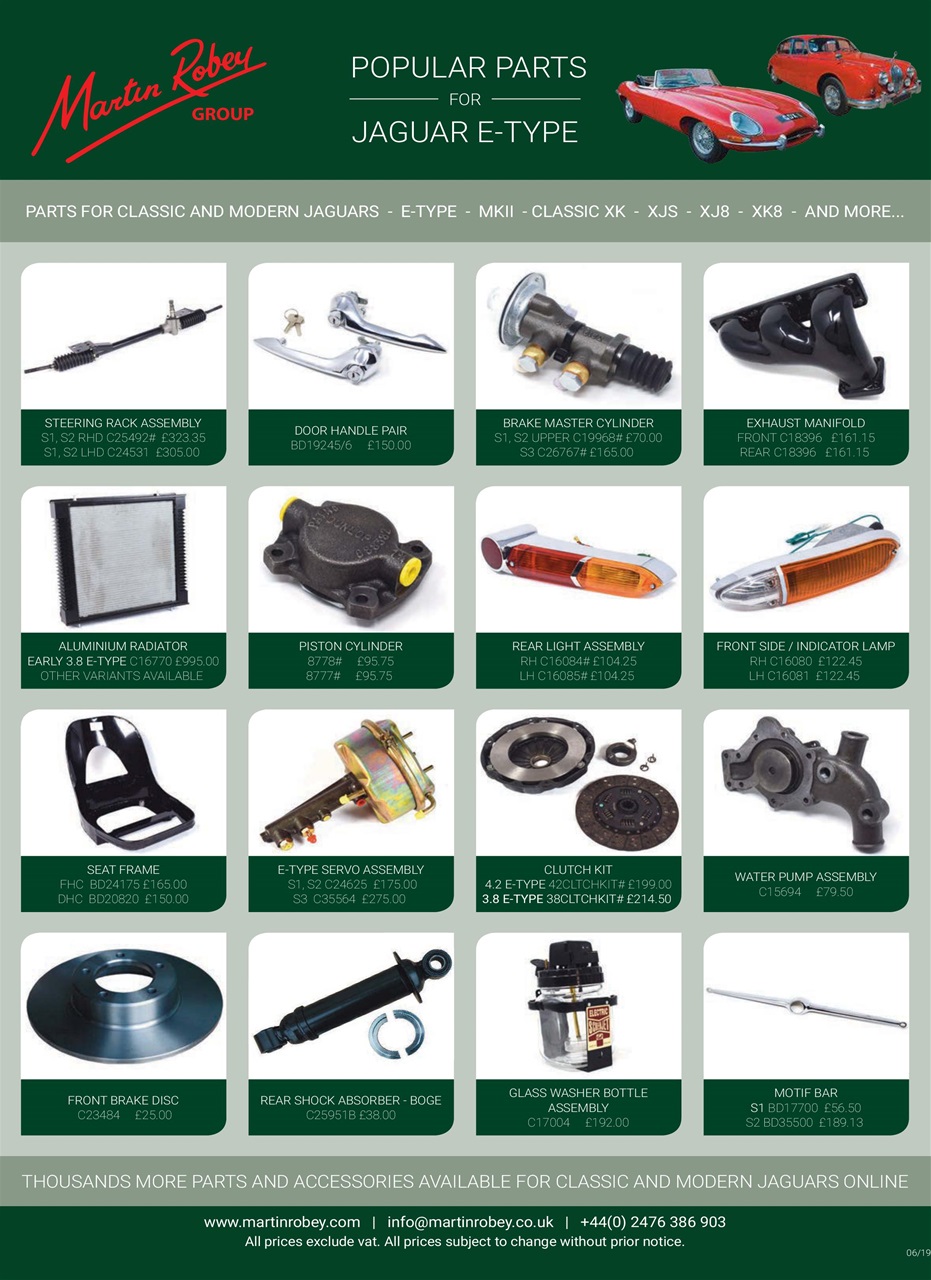 Jaguar Enthusiast Preview Pages