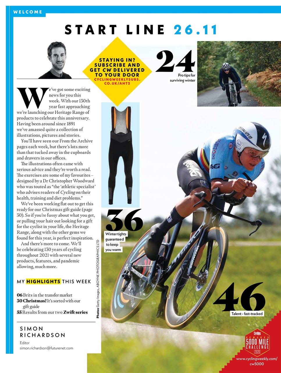 Cycling Weekly Preview Pages