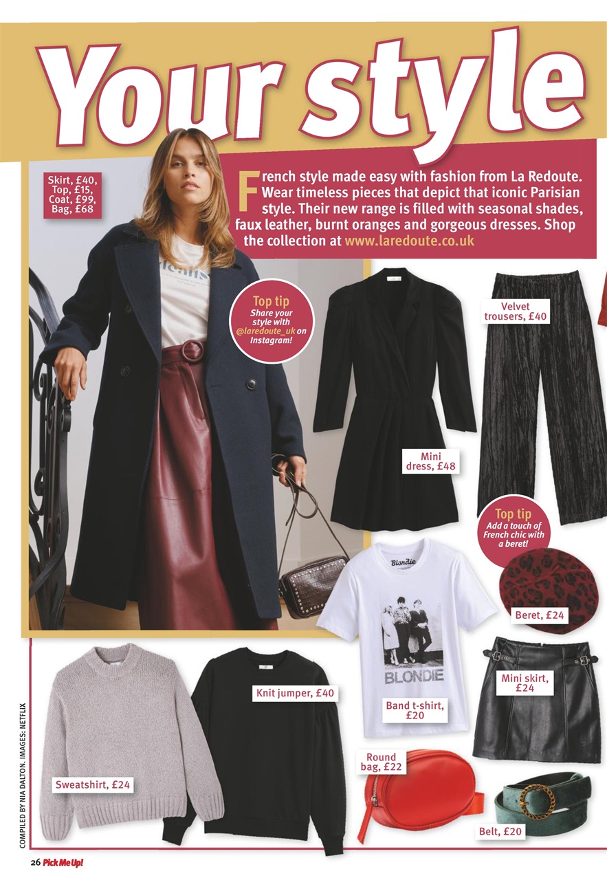 Pick Me Up Preview Pages