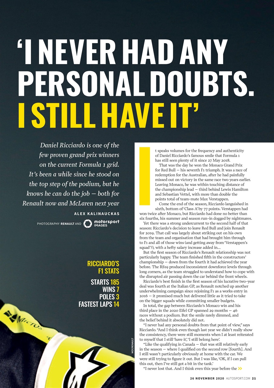 Autosport Preview Pages
