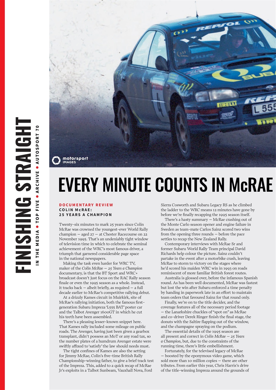Autosport Preview Pages