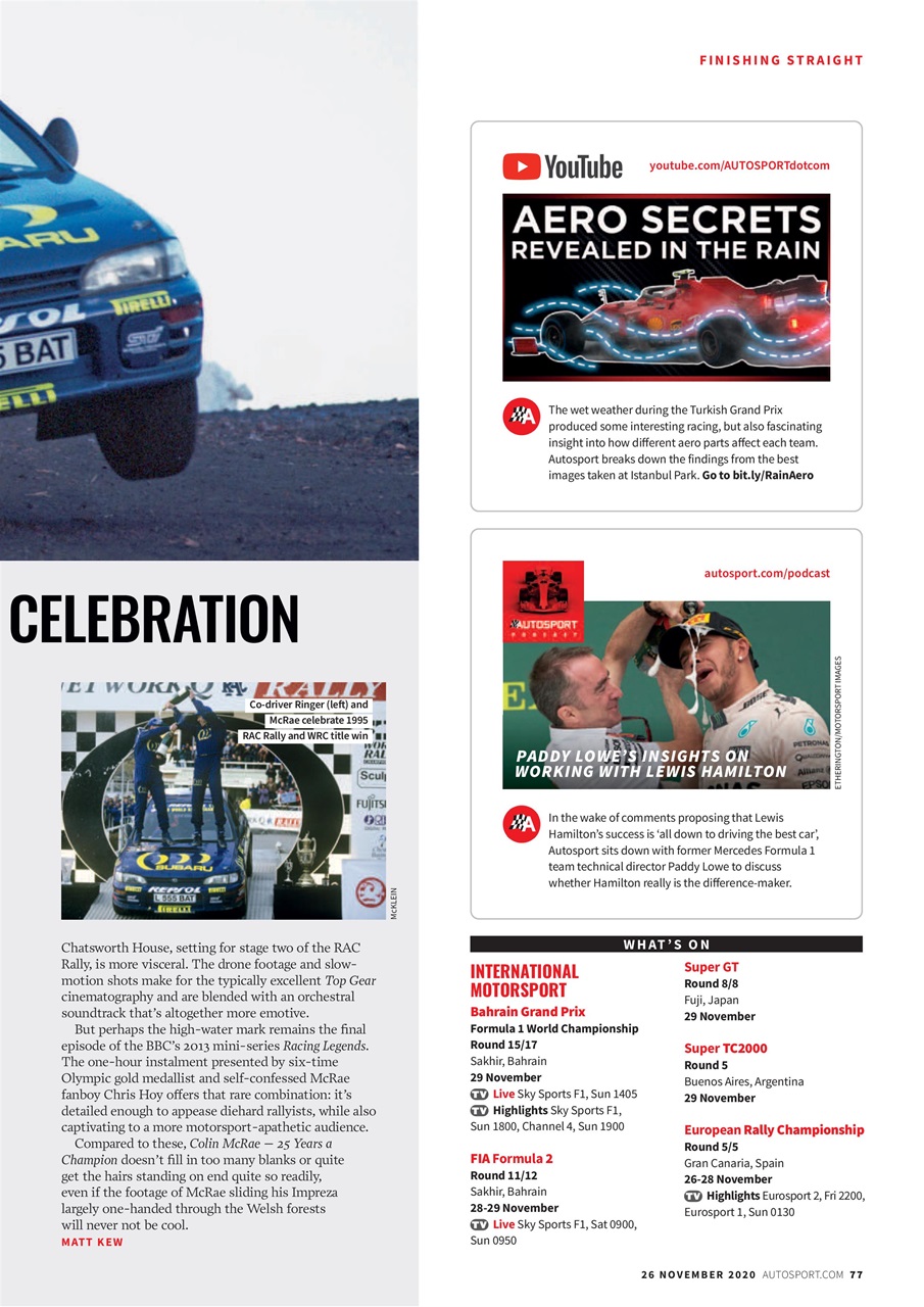 Autosport Preview Pages