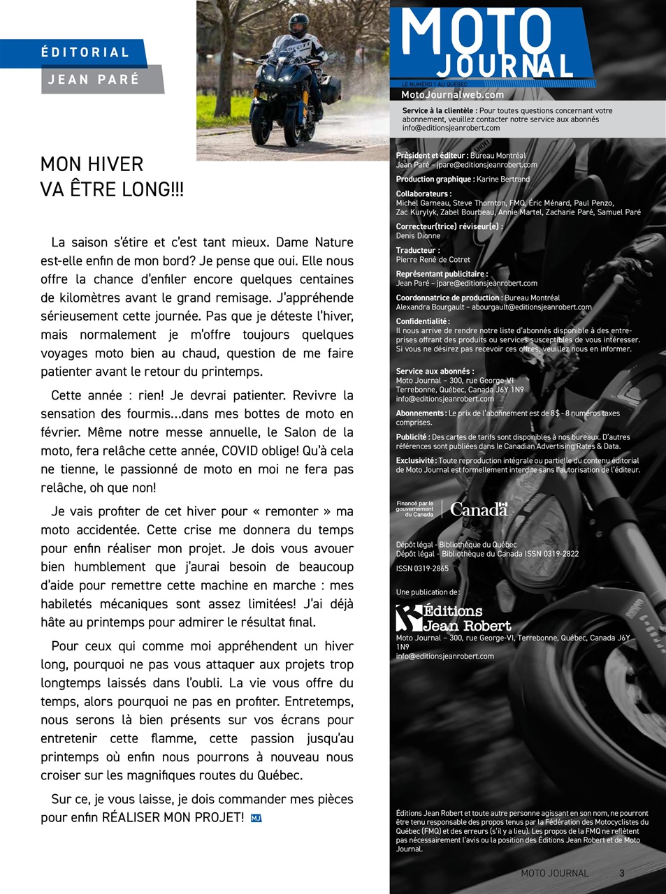 Moto Journal Preview Pages