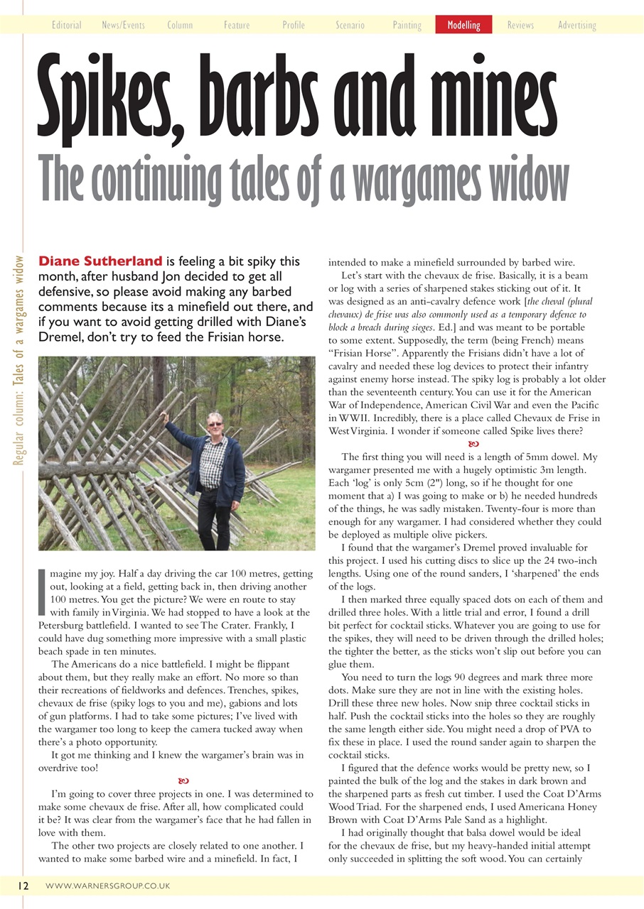 Miniature Wargames Preview Pages