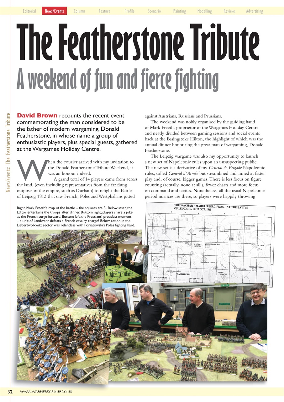 Miniature Wargames Preview Pages