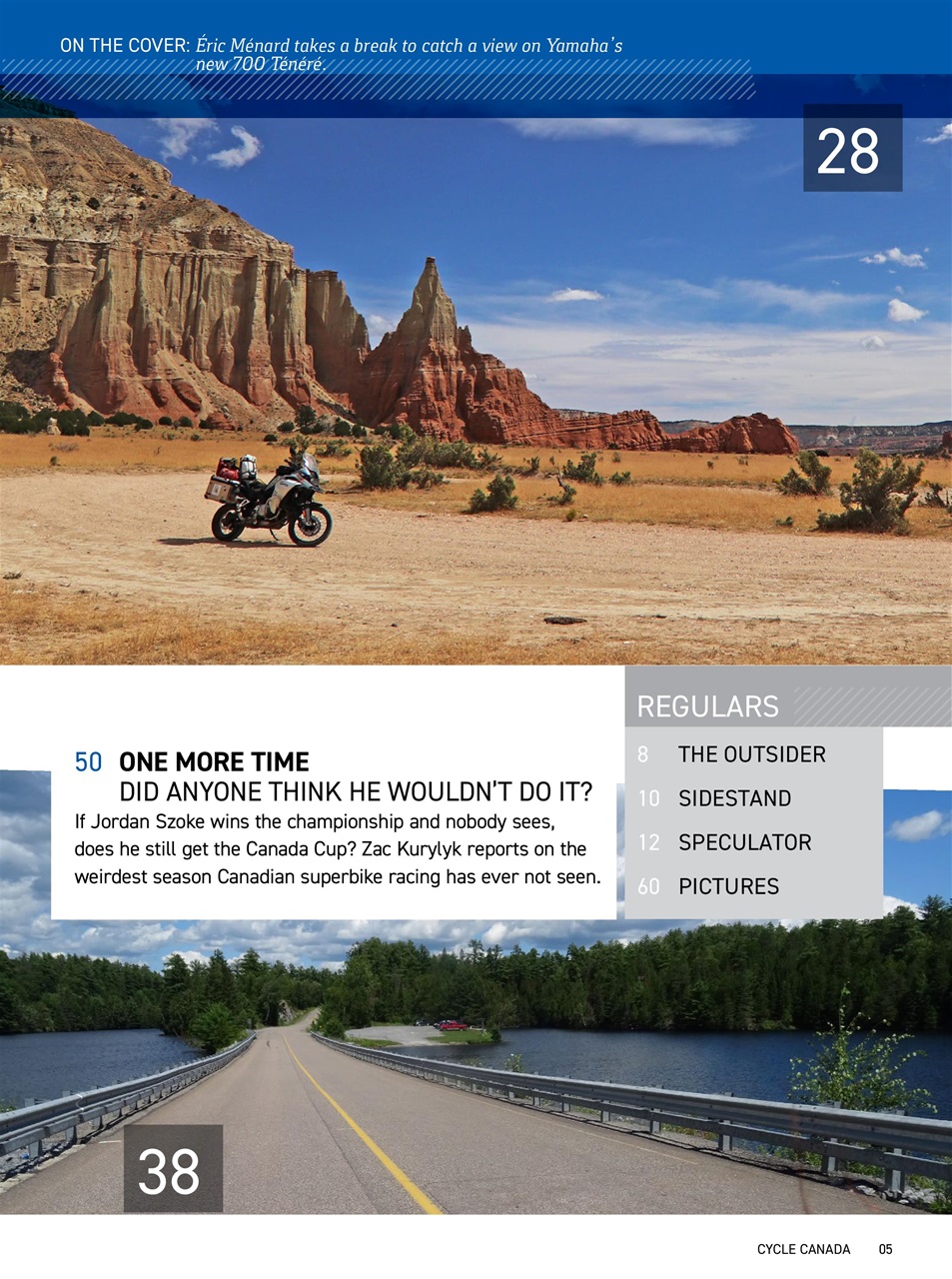 Cycle Canada Preview Pages