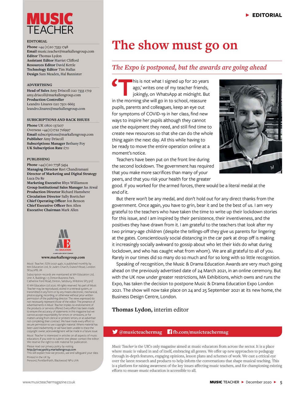 Music Teacher Preview Pages