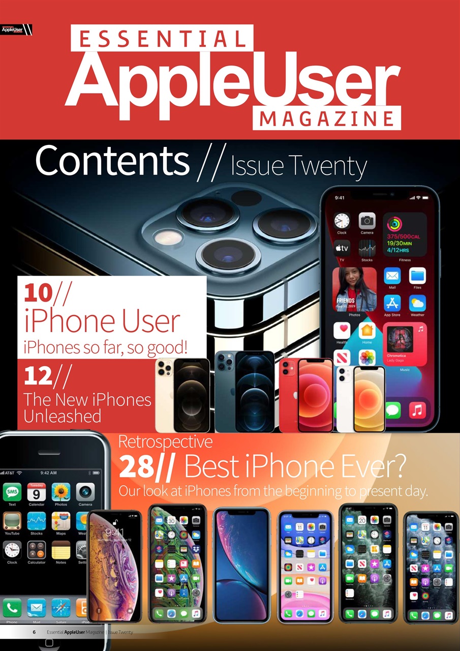 Essential Apple User Preview Pages