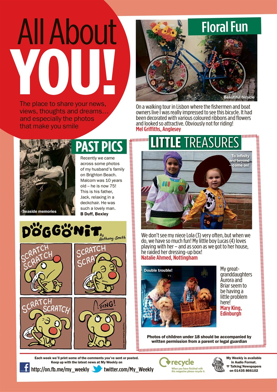 My Weekly Preview Pages