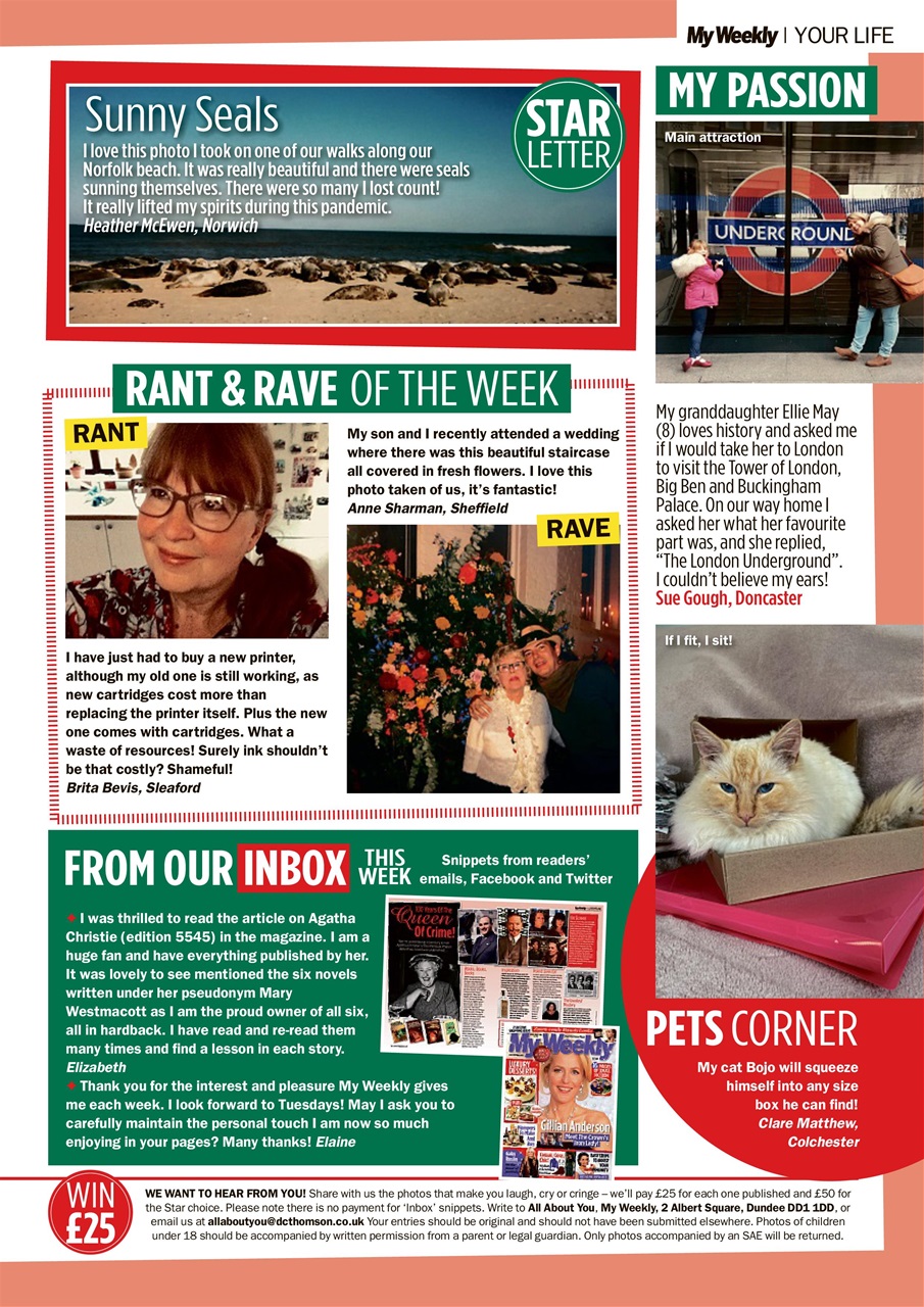 My Weekly Preview Pages