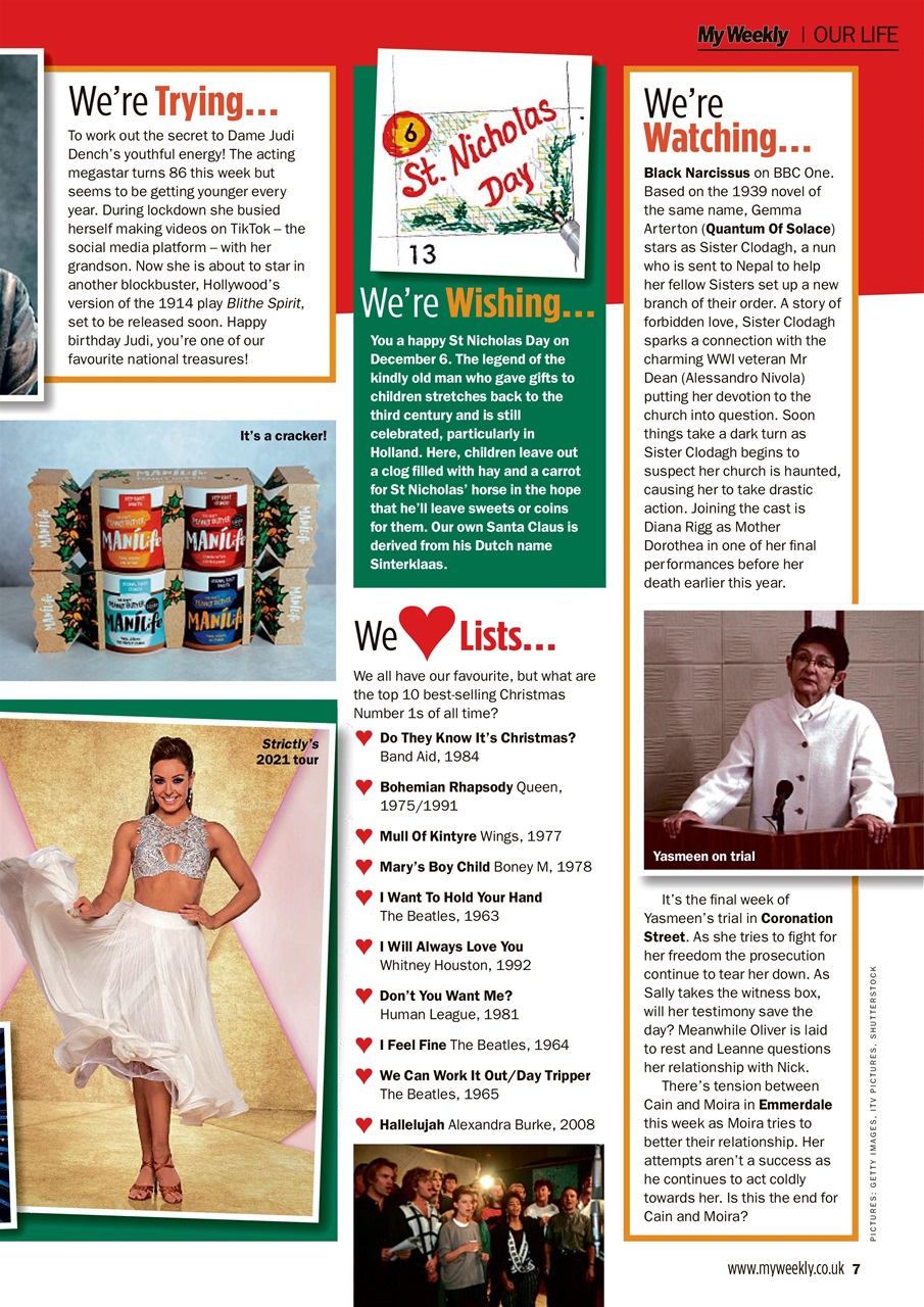 My Weekly Preview Pages