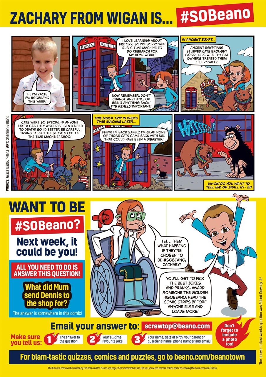 Beano Preview Pages