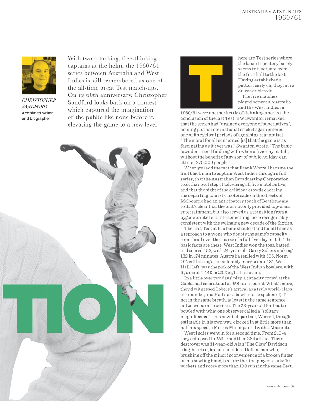 Wisden Cricket Monthly Preview Pages