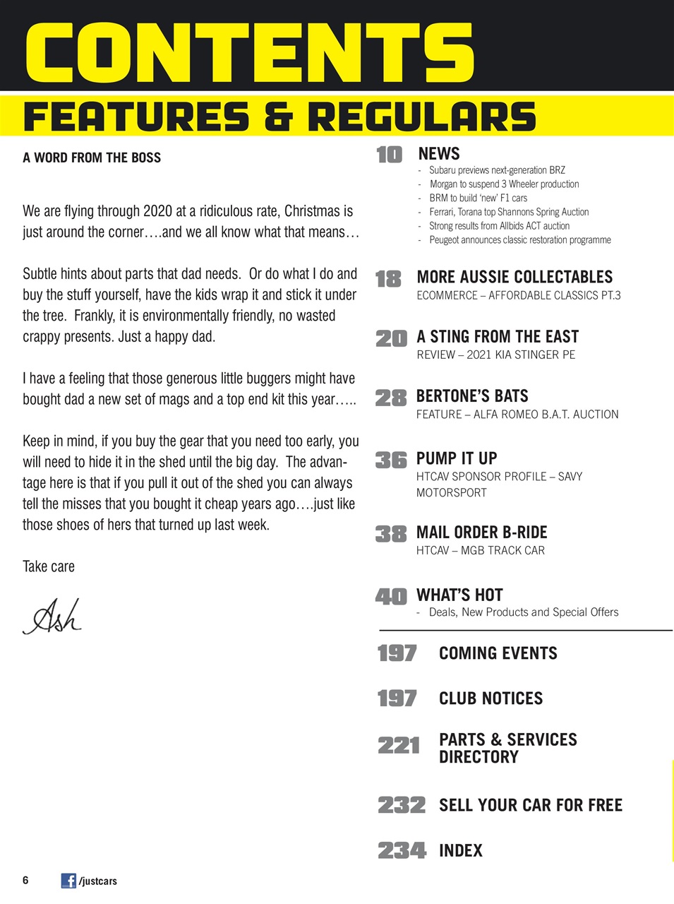 JUST CARS Preview Pages