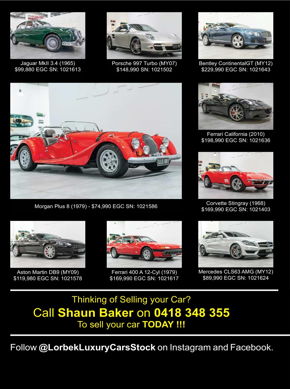 JUST CARS Preview Pages