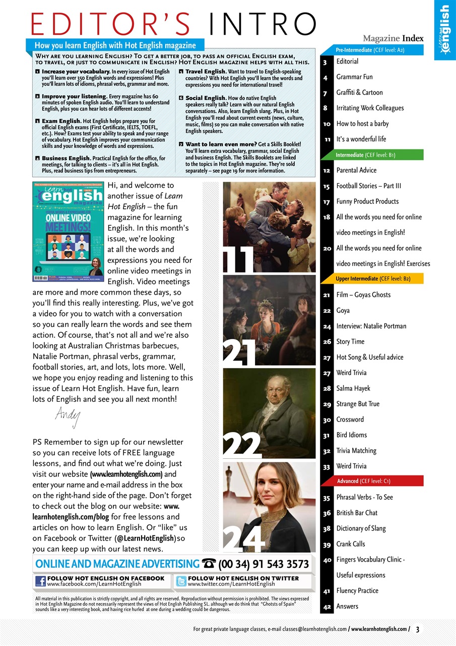 Learn Hot English Preview Pages