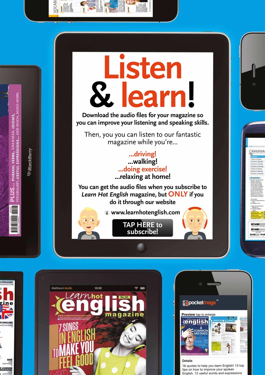 Learn Hot English Preview Pages