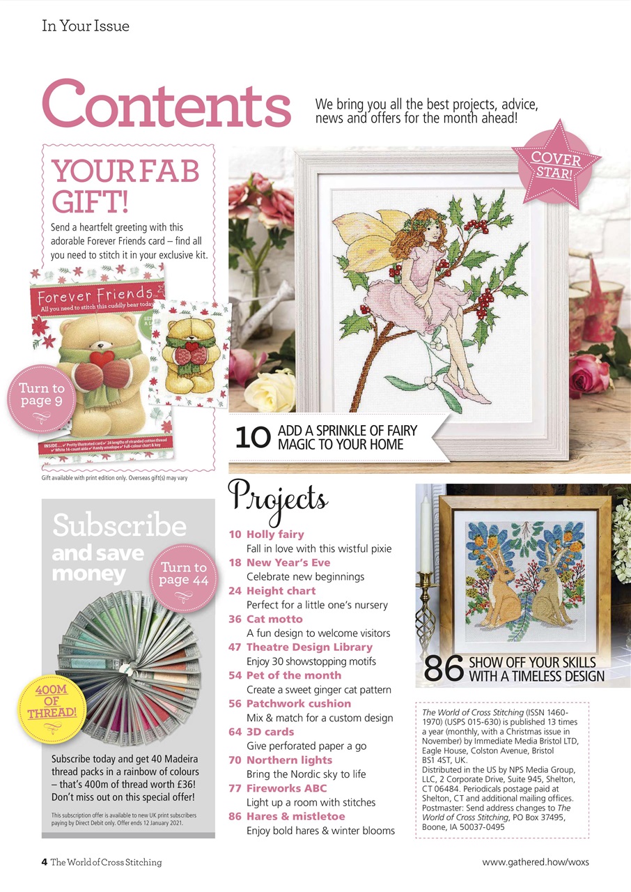 The World of Cross Stitching Preview Pages