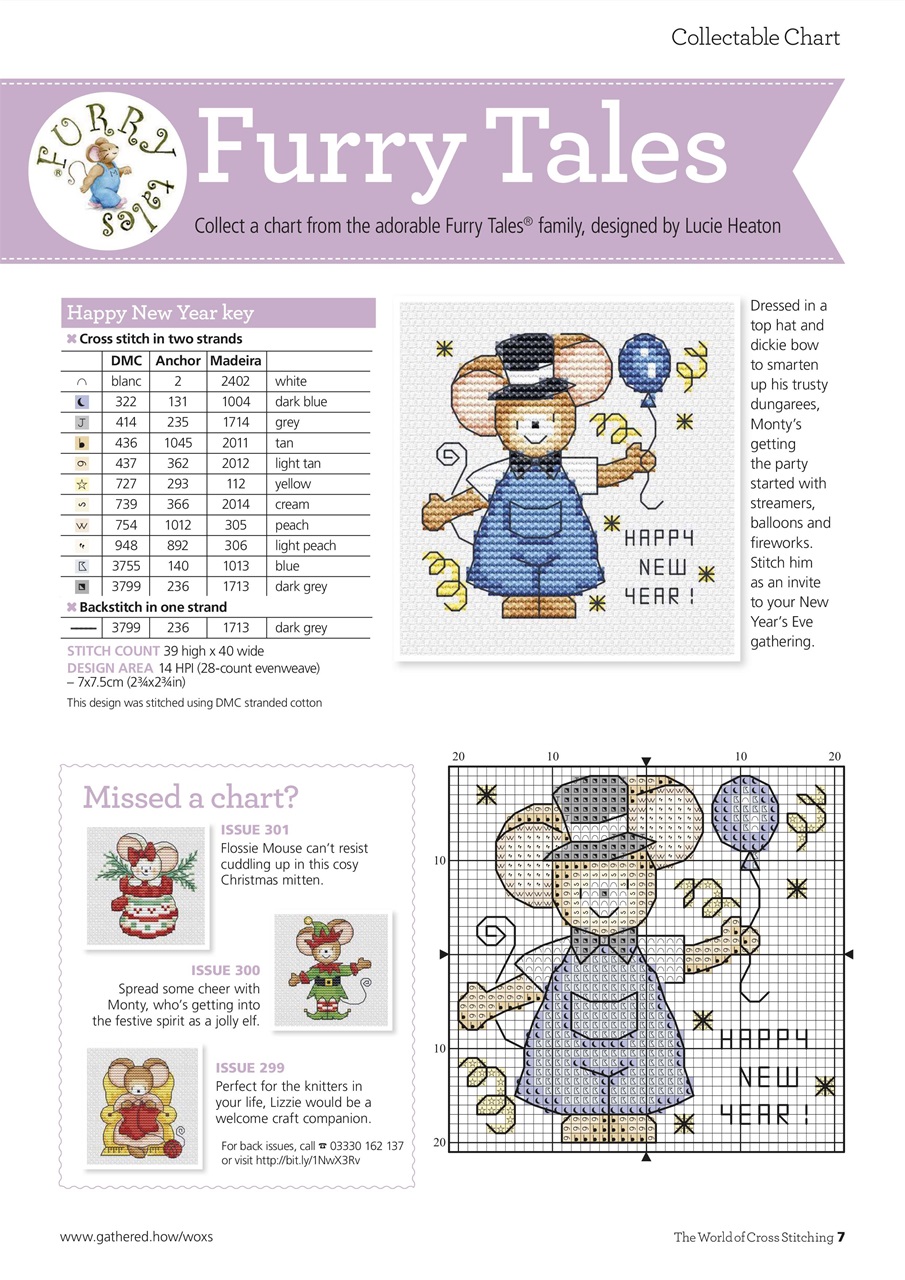 The World of Cross Stitching Preview Pages