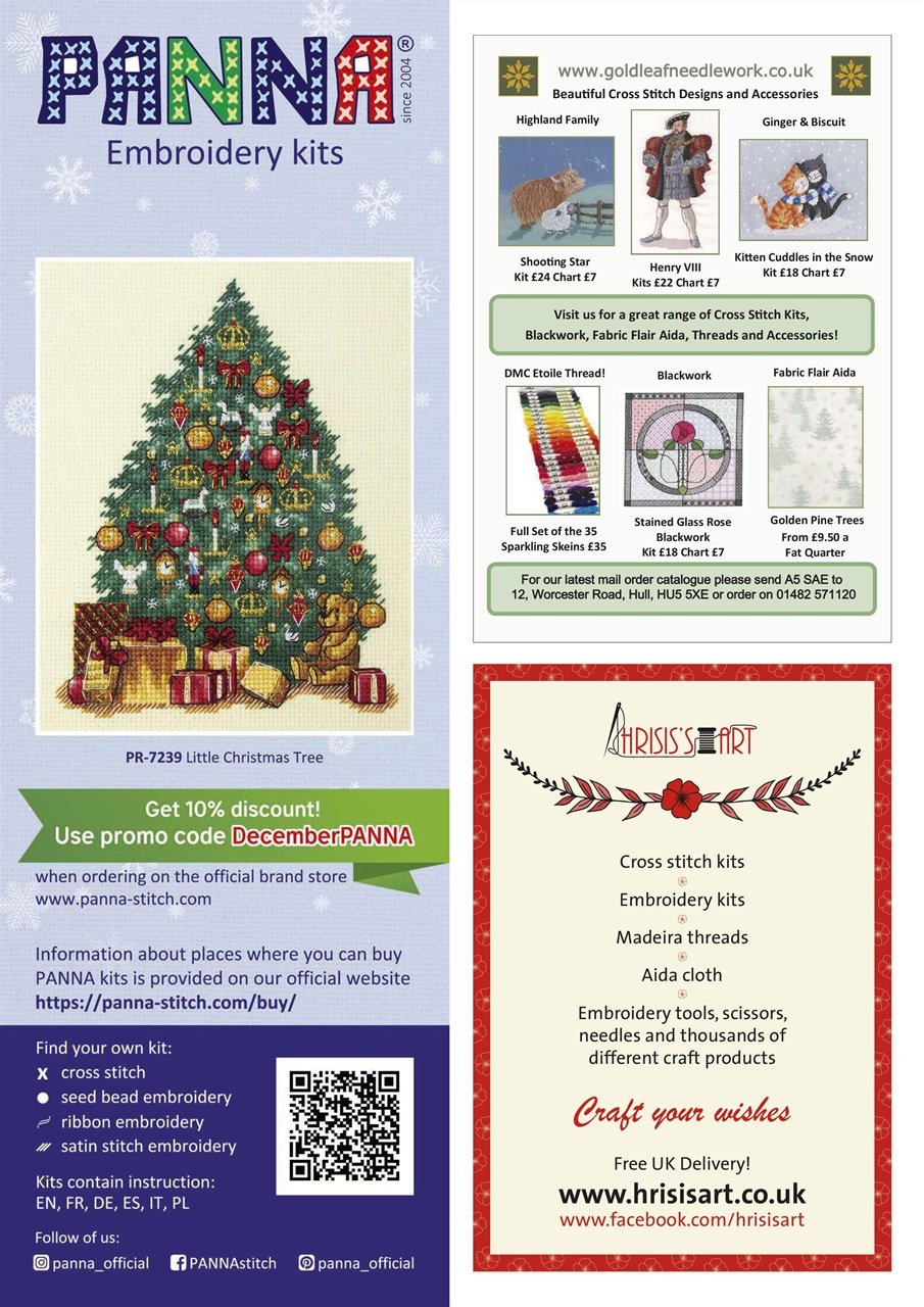 The World of Cross Stitching Preview Pages