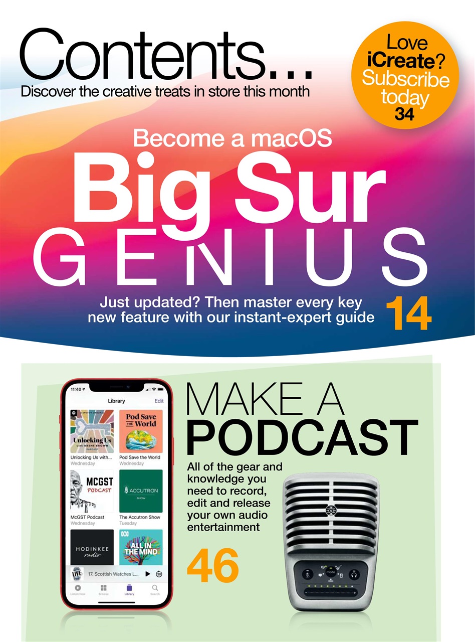 iCreate Preview Pages