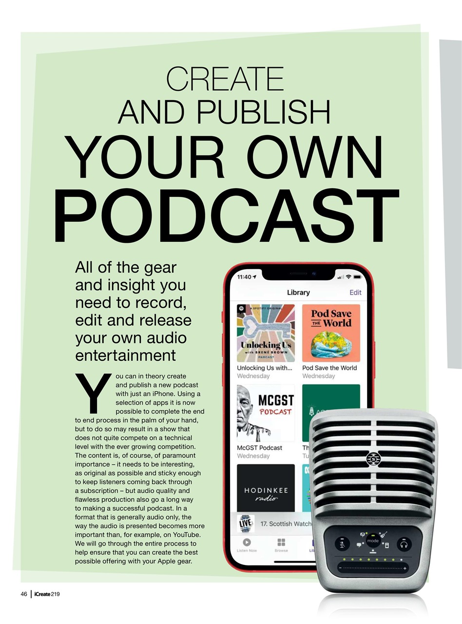 iCreate Preview Pages