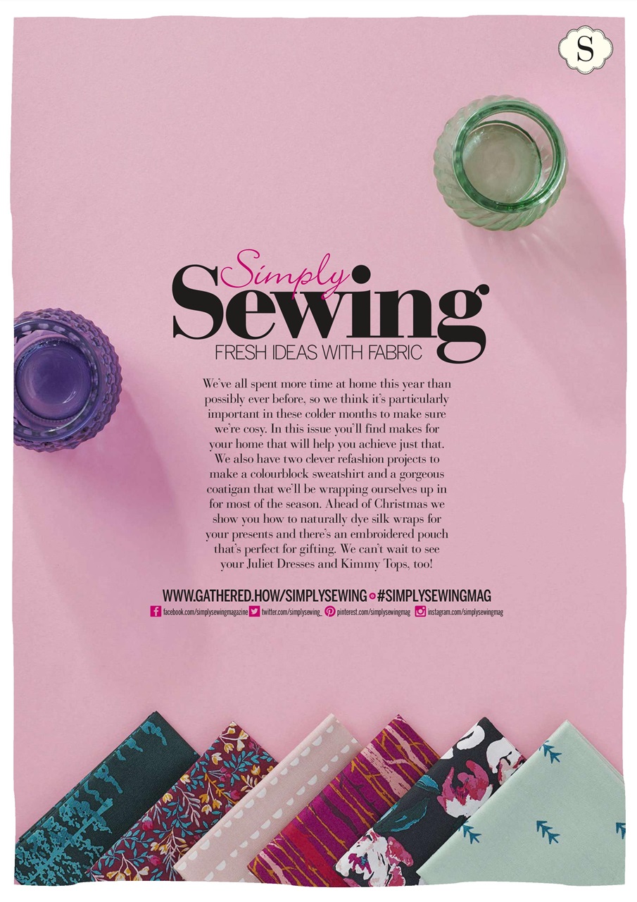 Simply Sewing Preview Pages