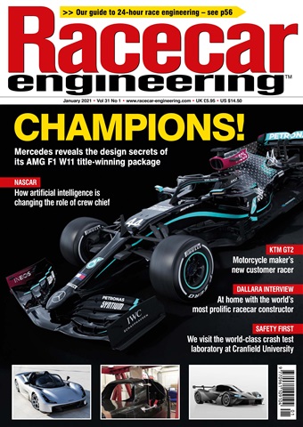 Racecar Engineering issue January 2021