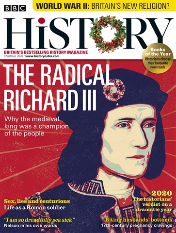 History Extra Magazine issue Christmas 2020