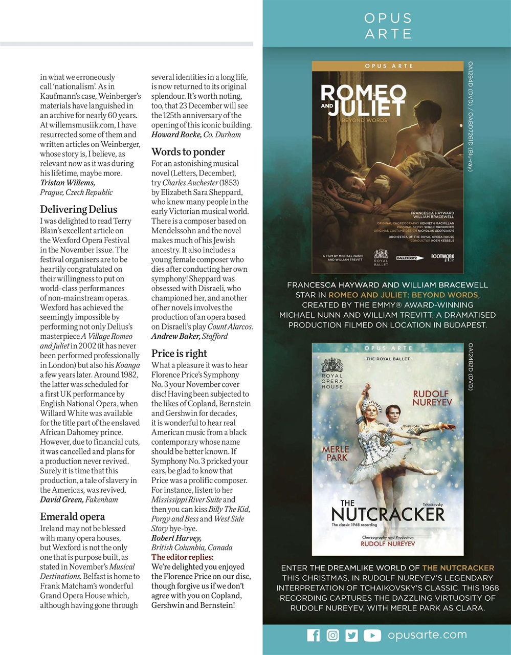 BBC Music Magazine Preview Pages
