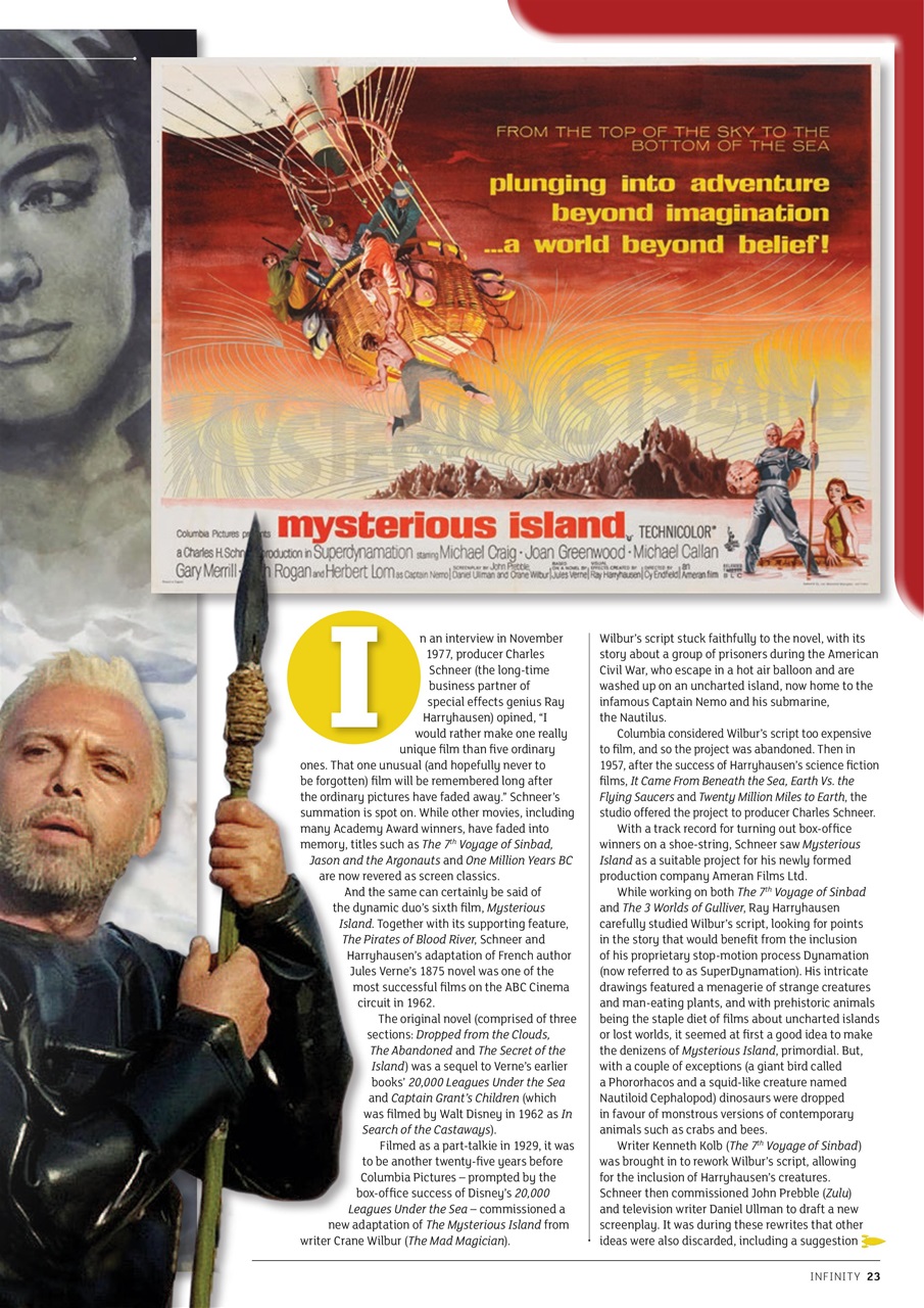 Infinity Magazine Preview Pages