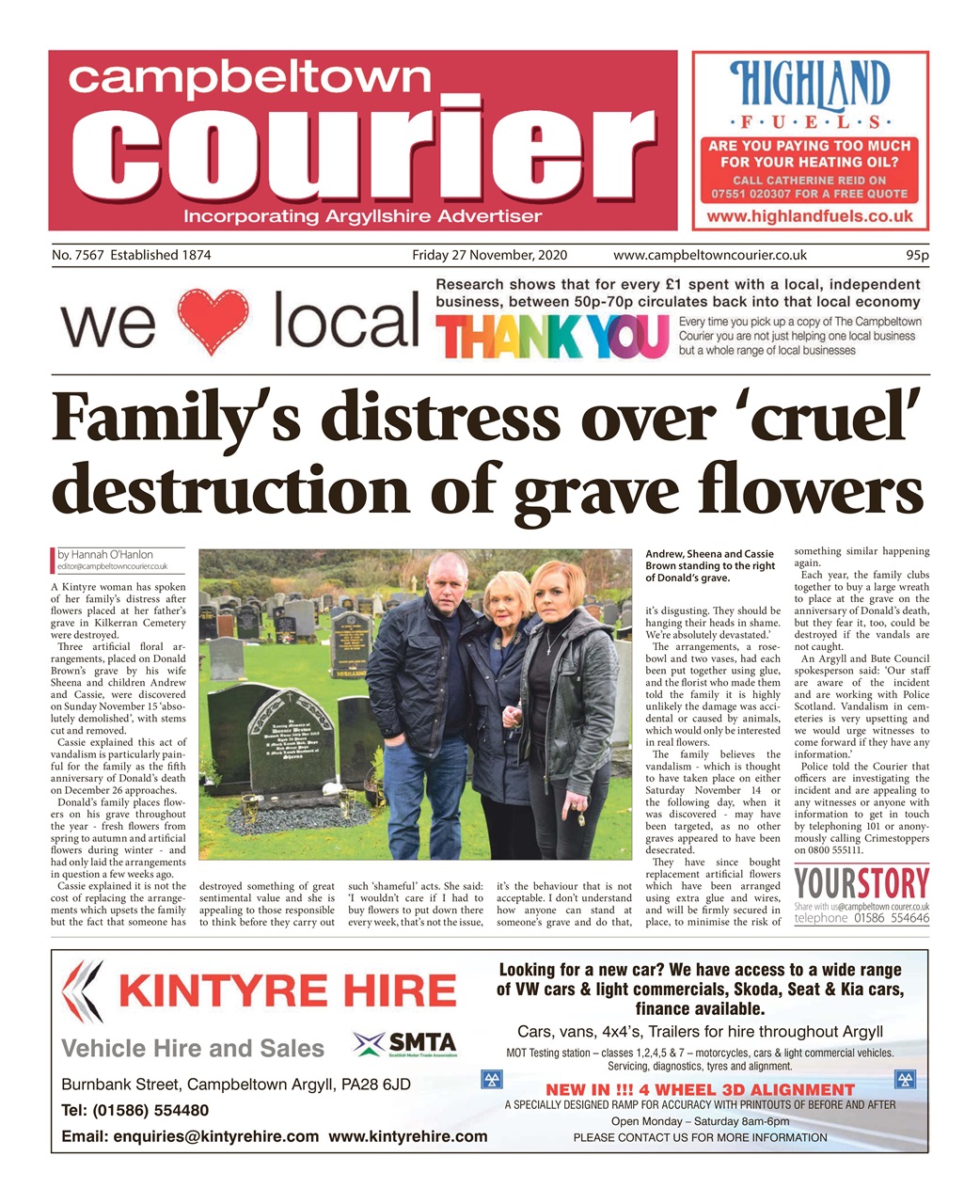 Campbeltown Courier Preview Pages
