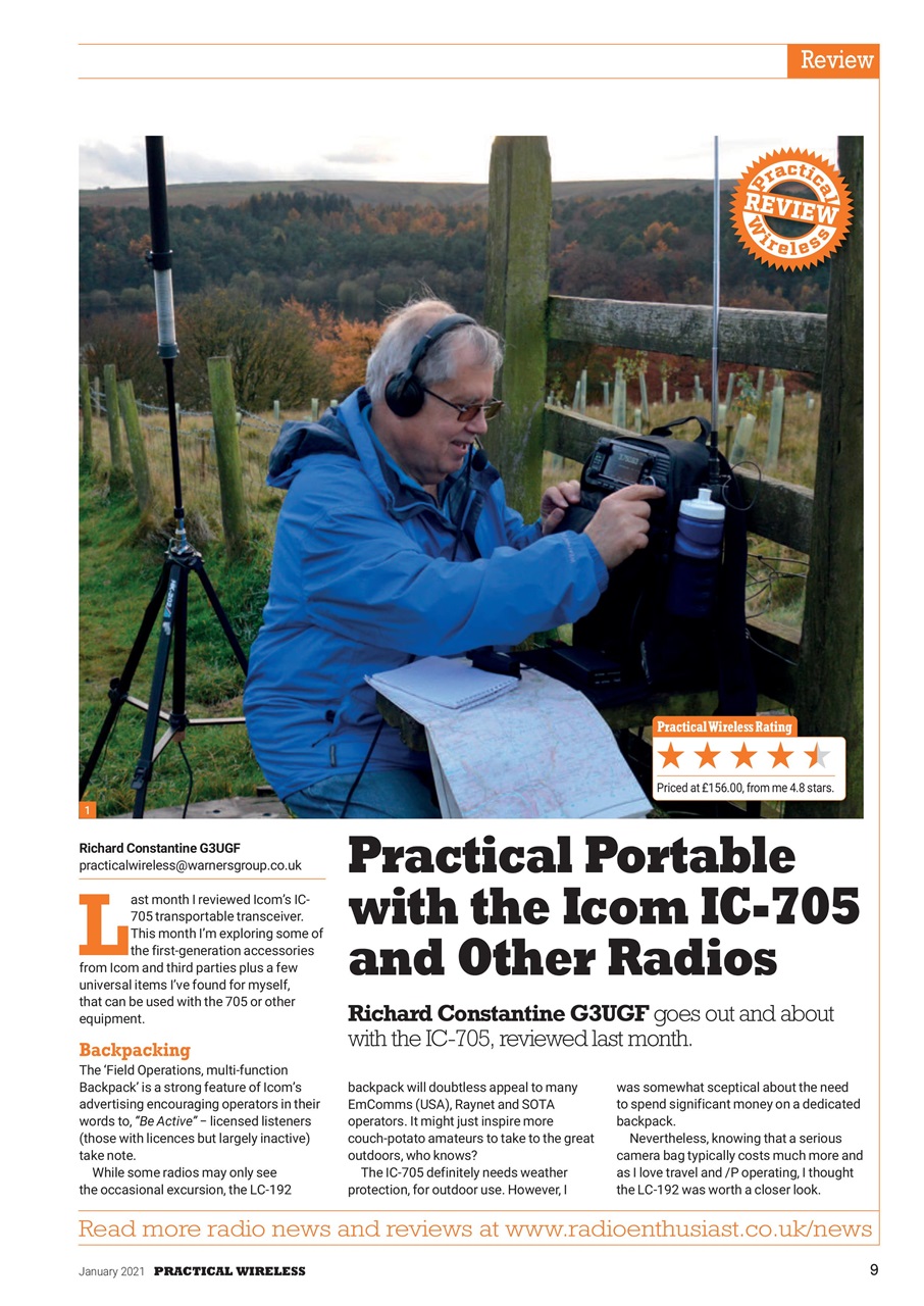 Practical Wireless Magazine - January 2021 Back Issue