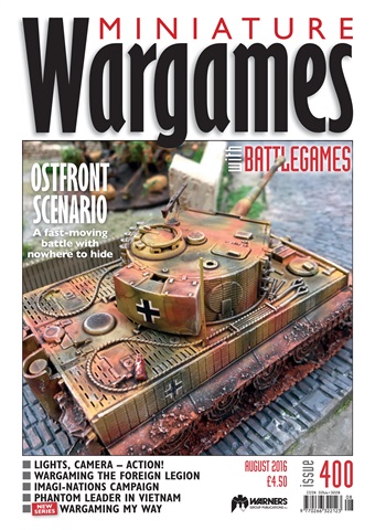 Miniature Wargames issue August 2016 [400]