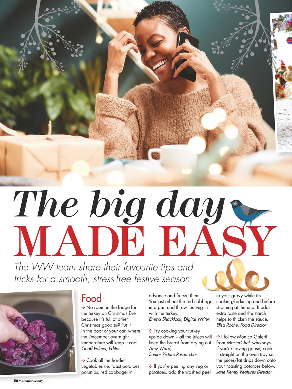 Woman's Weekly Preview Pages