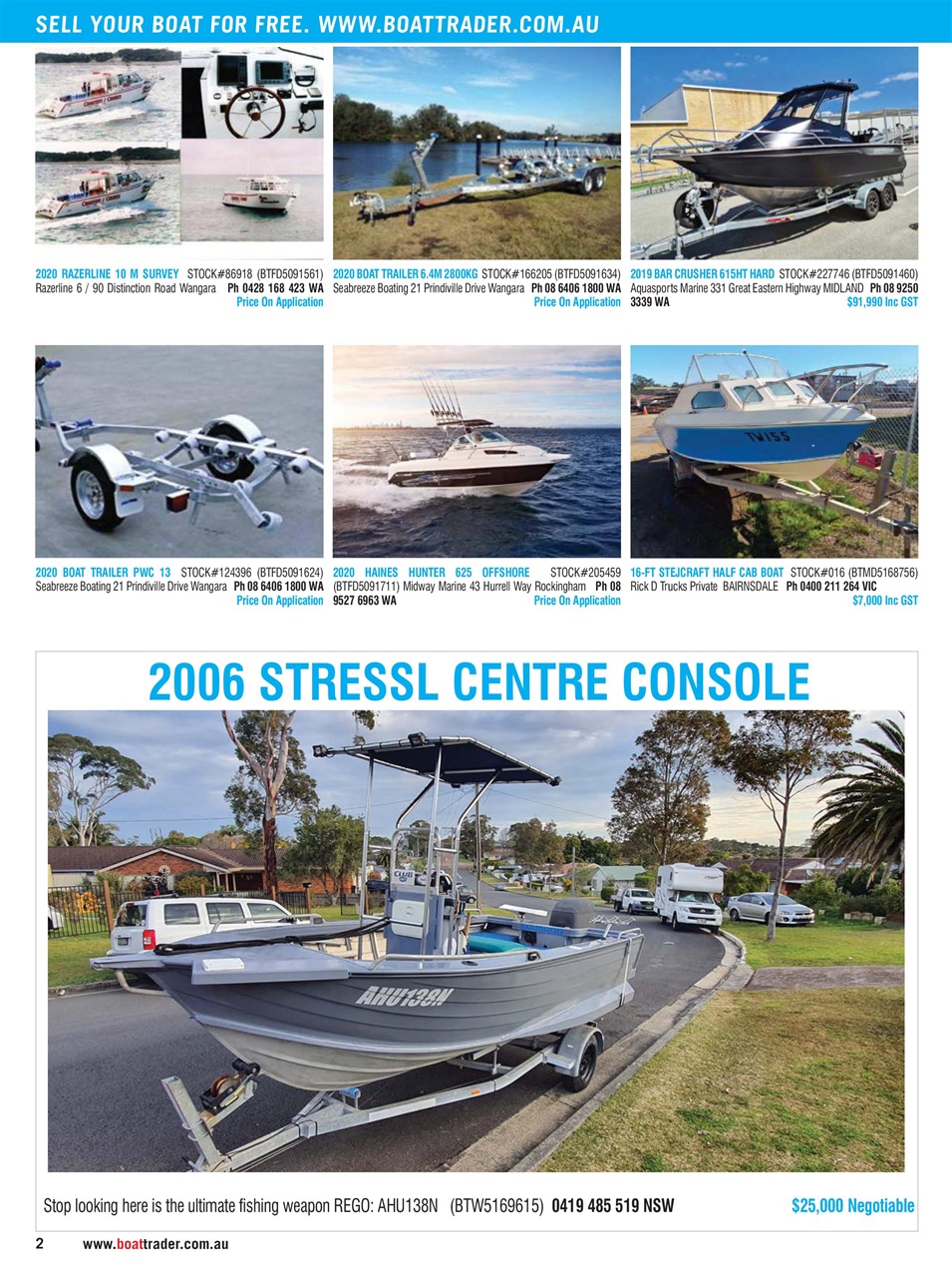 Boat Trader Australia Preview Pages