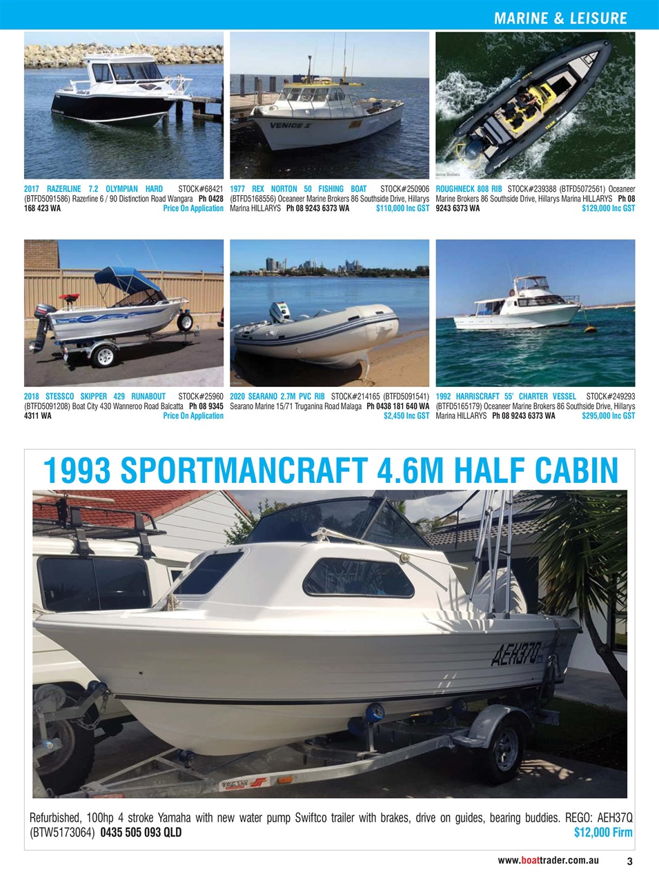 Boat Trader Australia Preview Pages