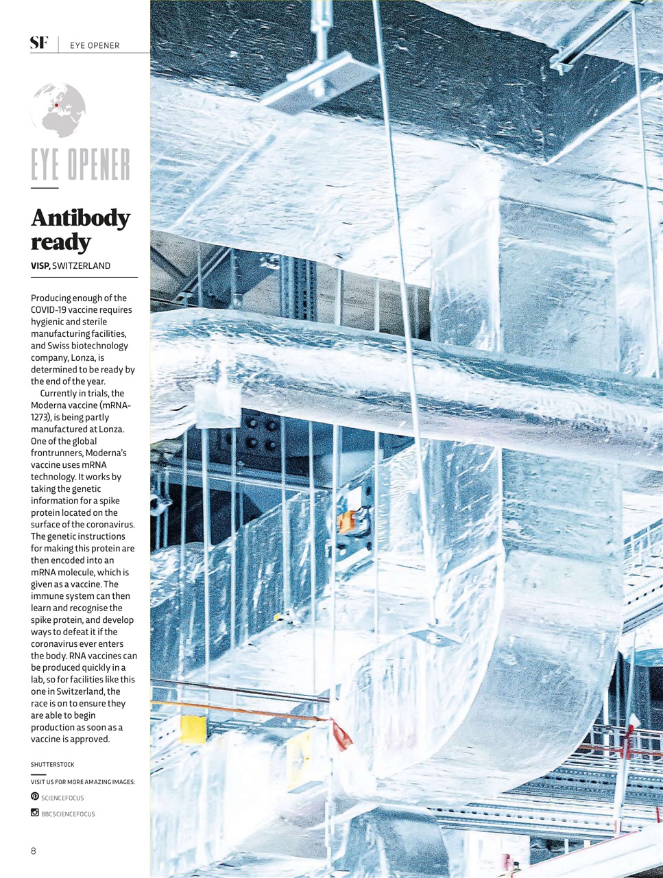 BBC Science Focus Magazine Preview Pages