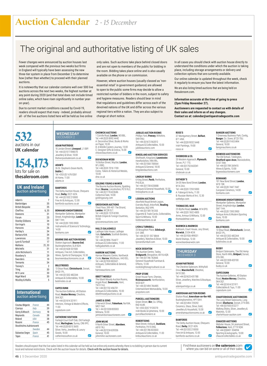 Antiques Trade Gazette Preview Pages