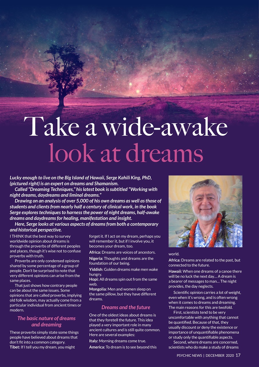 Psychic News Preview Pages