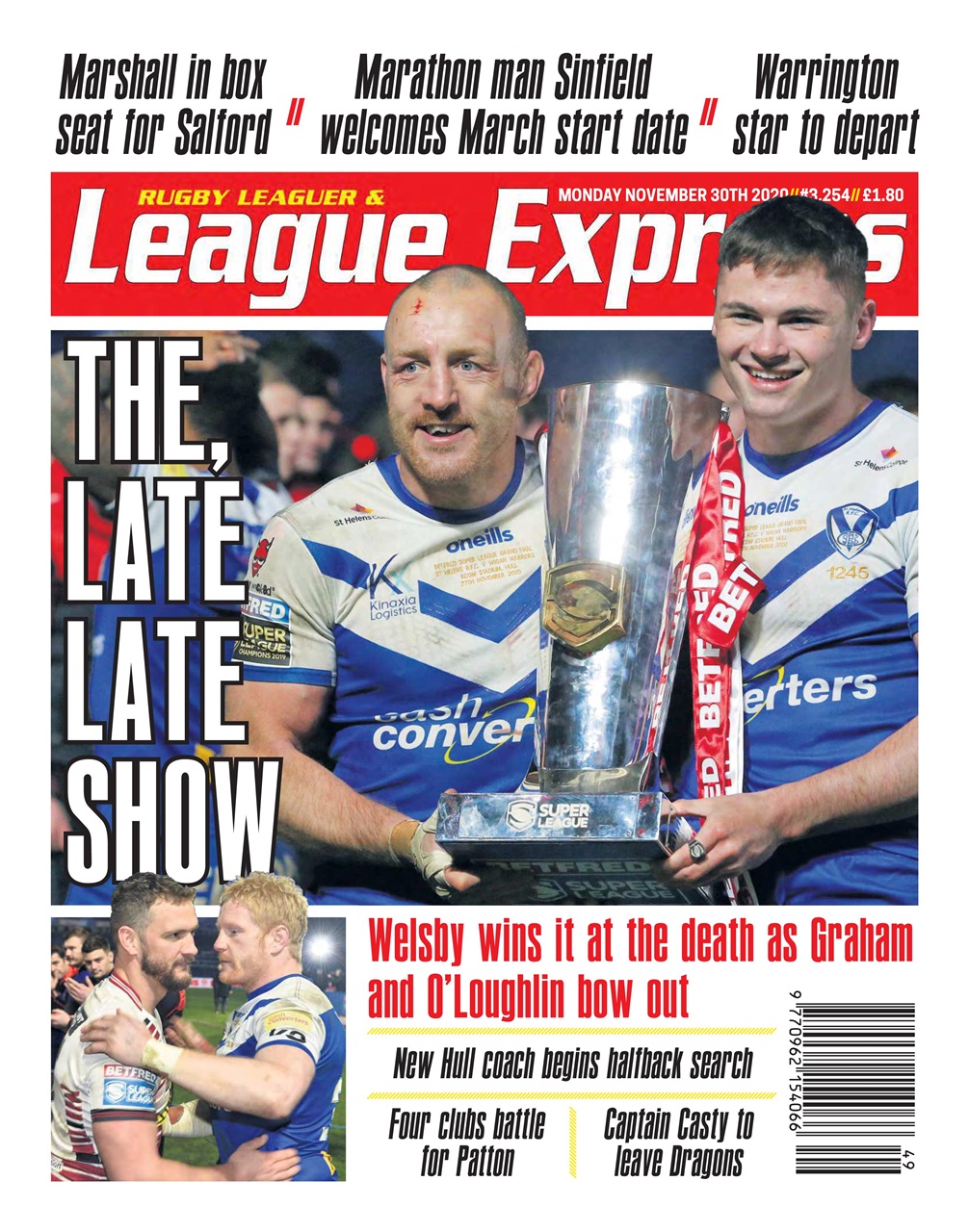 League Express Preview Pages