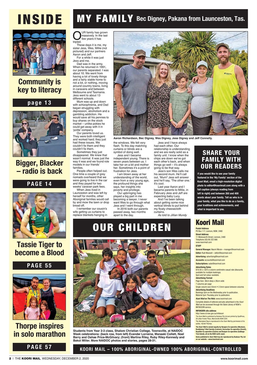 Koori Mail Preview Pages