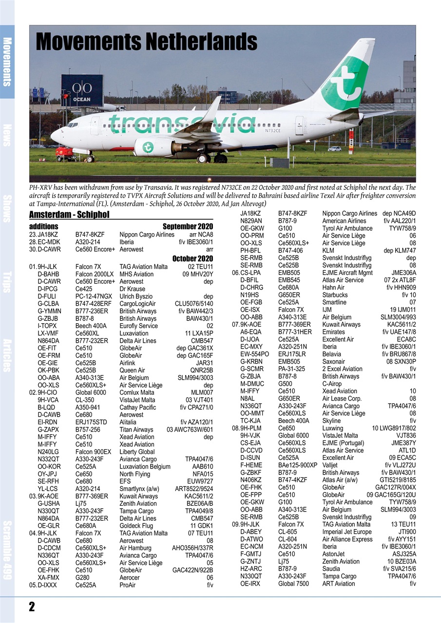 Scramble Magazine Preview Pages