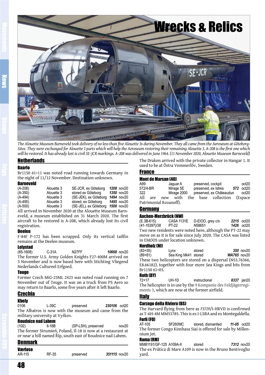 Scramble Magazine Preview Pages