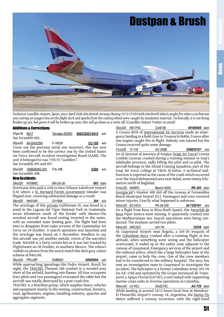 Scramble Magazine Preview Pages