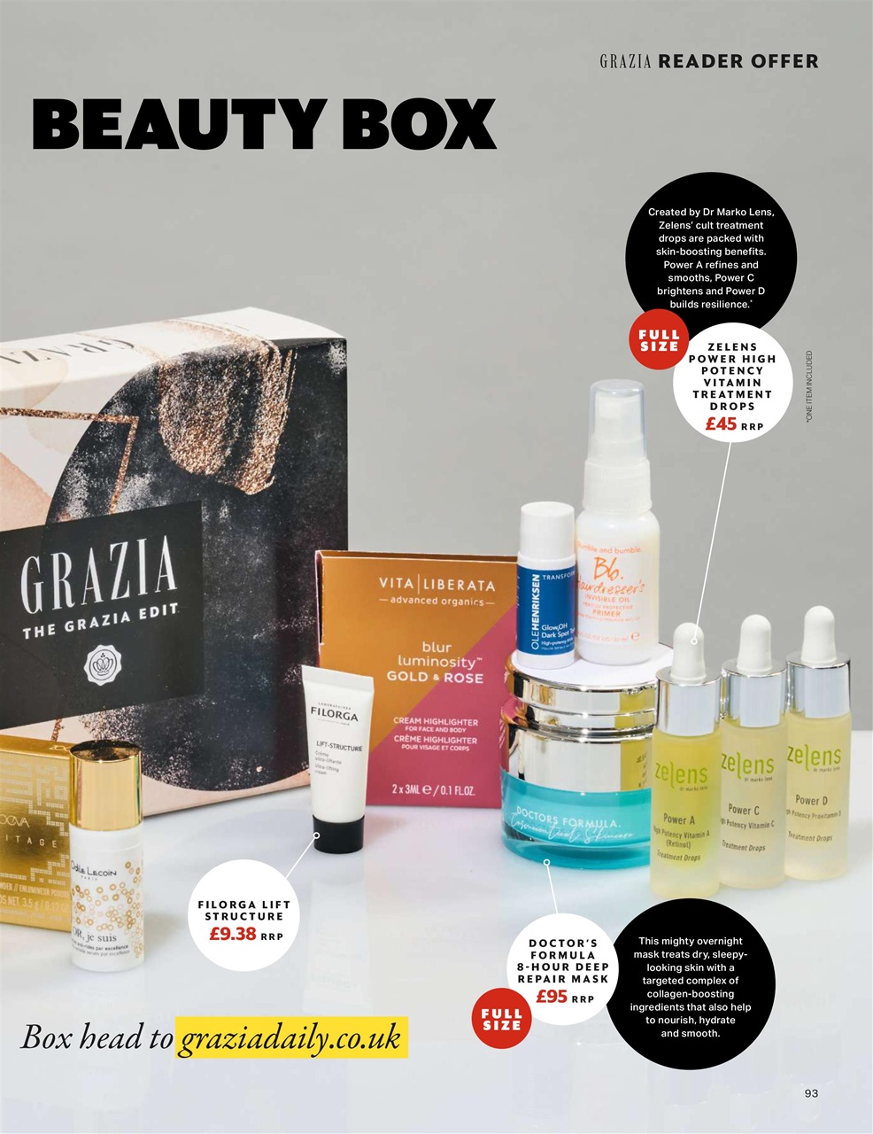 Grazia Preview Pages