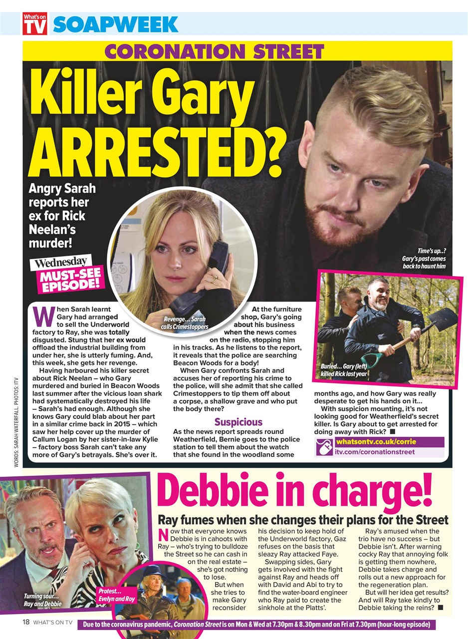 What's on TV Preview Pages