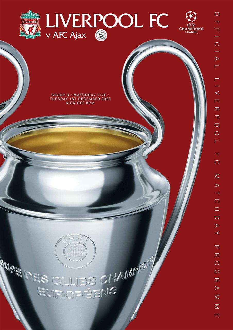 Liverpool FC Programmes Preview Pages